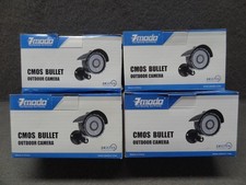 NEW LOT 4 Zmodo CMOS Bullet Outdoor Camera Color IR 480 CCTV ZMD-CBR-BBB23NM