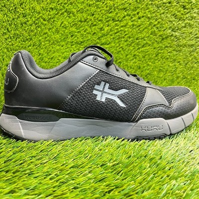 Kuru Quantum 2.0 Mens Size 12E Jet Black Gray Athletic Running Shoes Sneakers