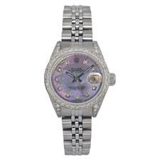 Vintage 1984 Ladies Rolex Datejust 69173 26mm Fully Loaded with Mother of Pearl