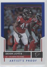 2017 Score Artist's Proof 14/35 Deion Jones #53 0b2