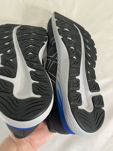 ASICS GEL-EXCITE 8 SAMPLE NEW 1011B036 Men’s Sz 9 Running Shoes Black Blue Gray - Picture 6 of 7