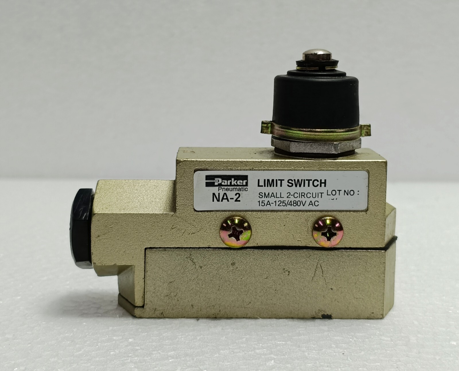 Parker Pneumatic NA-2 Limit Switch 15A 125/480V AC Small 2-Circuit