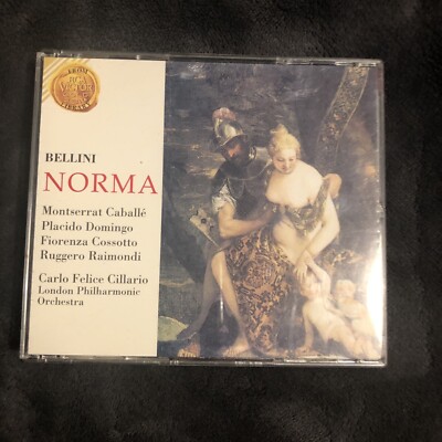Bellini Norma 2 CD classical Montserrat Baballe - Domingo Cossotto - Cillaririo