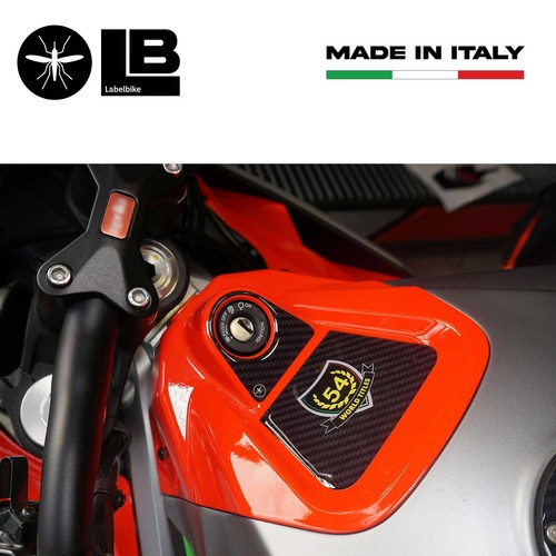 Kit completo adesivi 3D per moto compatibili con Aprilia RS 660 giallo 2020-25 - Foto 6 di 6