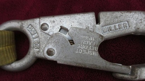 MILLER 8174 SEILGREIFER SICHERHEIT MIT 36" FANGGURT 5/8 ODER 3/4 SEILGRÖSSE 415100 - Bild 5 von 7