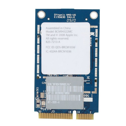 BCM94322MC Dual Frequency 300M Mini PCI-E WiFi Card For MB988Z/A Net - Bild 3 von 4