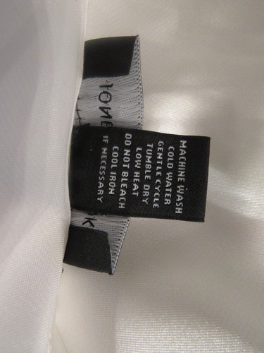 Vintage Jones New York Cream Wet Bridal Sexy Lace Satin Nightgown M Gown - Picture 8 of 8