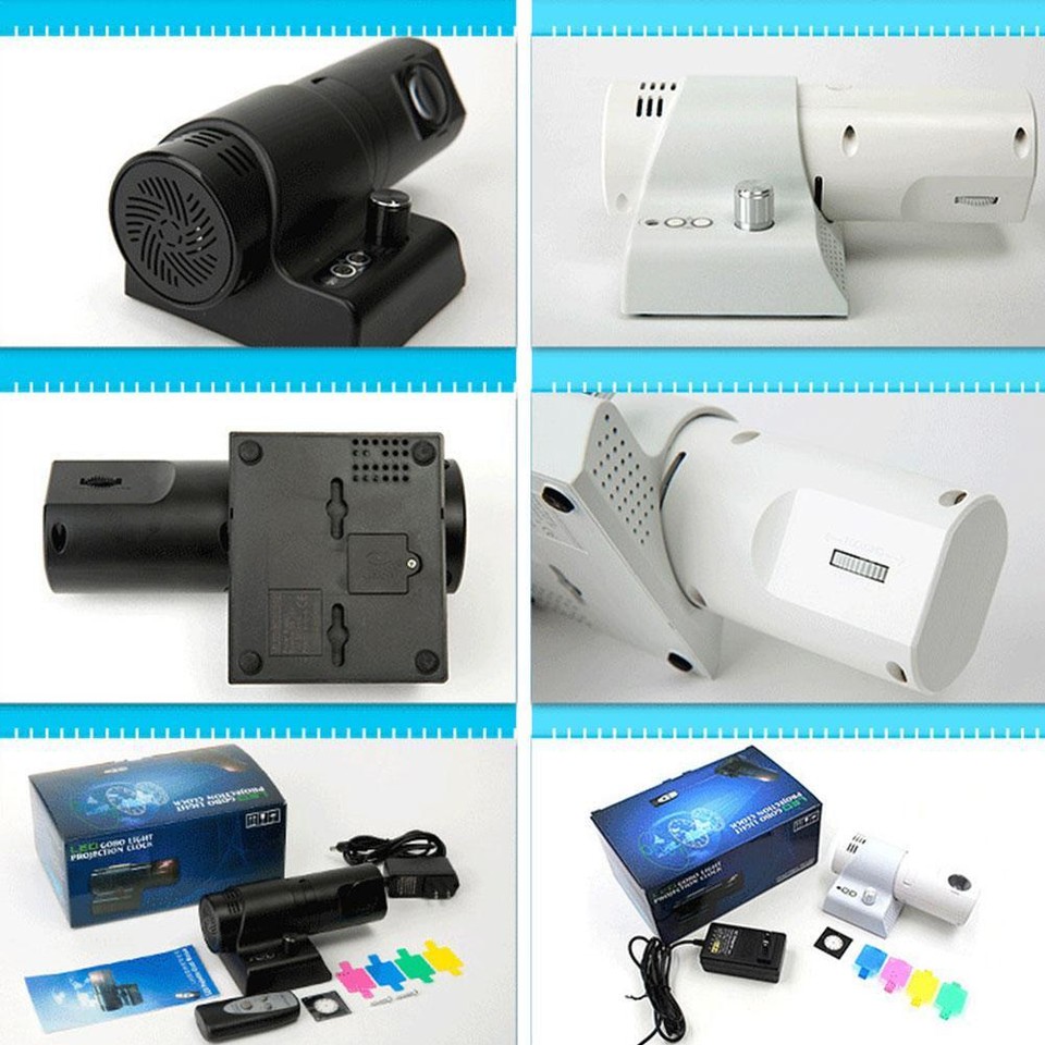 Projection Alarm Clock for Bedroom, Digital Clock Projection on Ceiling