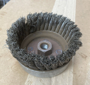 Wire Cup Brush 5” Made In USA
