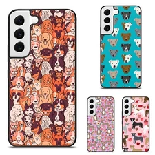 Plastic Case For Samsung Galaxy Z Fold Flip 3 4 5 6 pitbull valentine dog