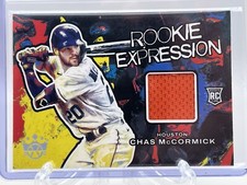 2022 Diamond Kings Chas McCormick Rookie Expressions Game Used Jersey RC #/99 SP
