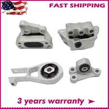 New 4X Engine Mounts & Transmission Mount Fits For Jeep Renegade 18-15 2.4L