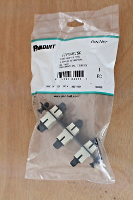 PANDUIT FAP6WEISC PAN-NET SC Fiber Adapter Panels   OM1 62.5/125μm