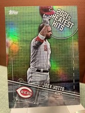 Joey Votto 2022 Topps Series 1 2021's Greatest  Hits Cincinnati Reds Card# 21GH2