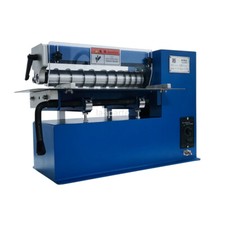 Electric Leather Slitting Machine Belt Cutting Machine Cloth Rubber Paper Sliter