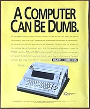 Smith Corona PRINT AD Tools For Thought PWP 3600 Word Processor