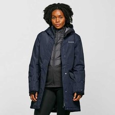 Didrikson Women’s Bliss Parka 4 Size 8 Eu 34 Navy Bnwt Rrp £200