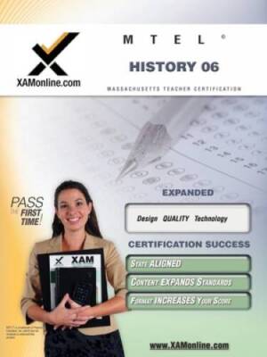 MTEL History 06 (Social Science) Teacher Certification Test Prep Study Gu - GOOD