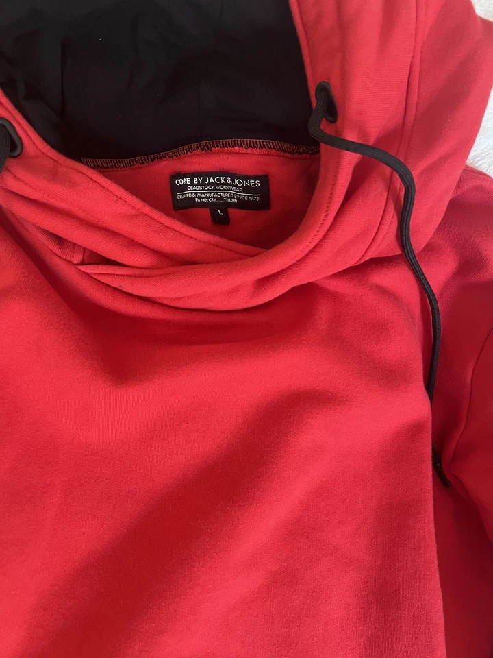 Core By Jack & Jones Hombre’s Chaqueta Sudadera con Capucha Talla Grande Foto 2 de 4