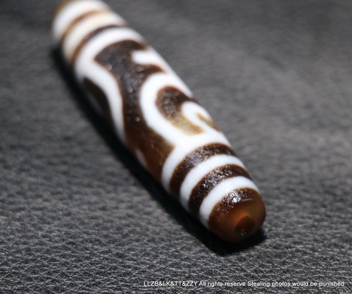 Magic Power Tibetan Old Agate Oily Treasure Bottle dZI Bead Amulet Pendant AJK10 - 第 4/8 張圖片