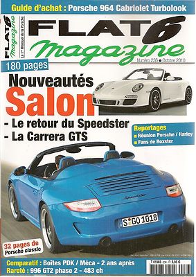 FLAT 6 236 PORSCHE 964 CABRIOLET TURBOLOOK 996 GT2 483PS 356 C2 997 SPEEDSTER