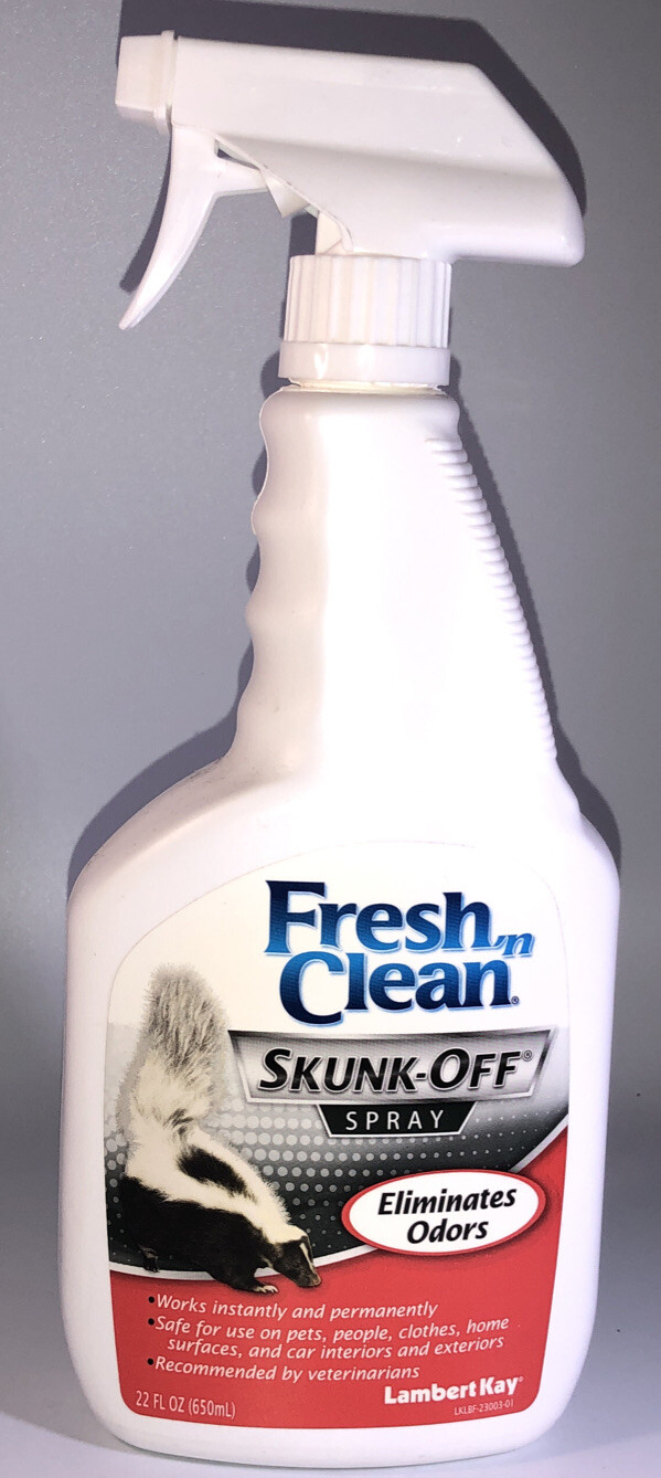Fresh-n-Clean Skunk-Off Spray 22 Oz Eliminates Odors-BRAND N