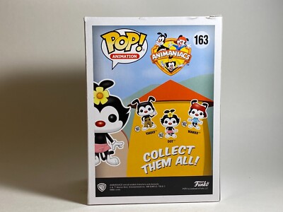 Funko Pop! Animaniacs Full Set Yakko #161 Wakko #162 Dot #163 NEW