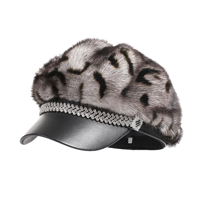 Fur Black Hats for Women