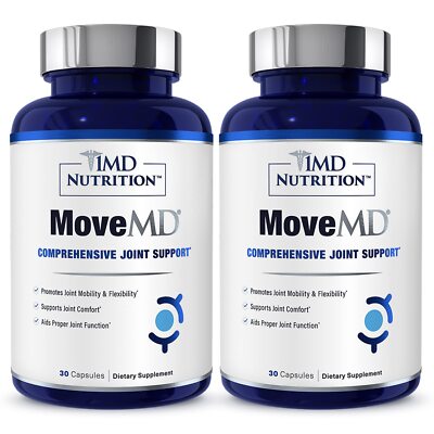 1MD Nutrition MoveMD - Joint Health Supplement - Doctor Formulated | with Col...