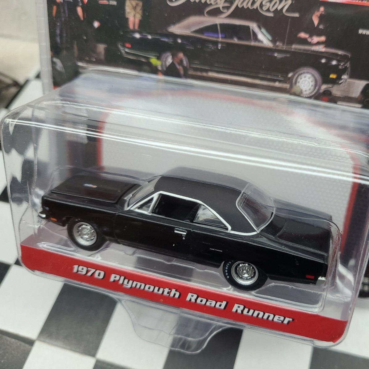 GREENLIGHT 37240 C BARRETT JACKSON 1970 PLYMOUTH ROAD RUNNER 1/64