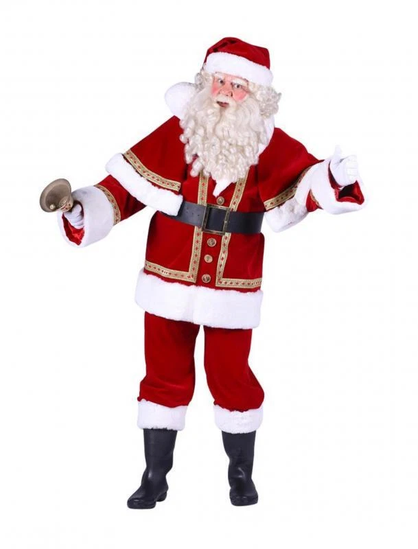 Nikolaus Santa Claus Weihnachtsmann Mantel Kostüm Nikolauskostüm Weihnachten - Bild 1 von 1