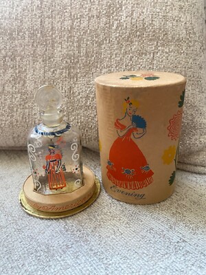 Wunderschöne und sehr seltene Early American Old Spice Flasche von Shulton im Karton