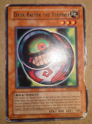 Dark Balter the Terrible - Morphing Jar #2 DB1-EN092 Misprint