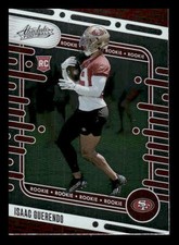 2024 Panini Absolute #189 Isaac Guerendo Rookie San Francisco 49ers