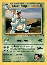 Giovanni's Nidoqueen 23/132 Rare Gym Challenge Pokemon Unlimited Heavily Played on eBay