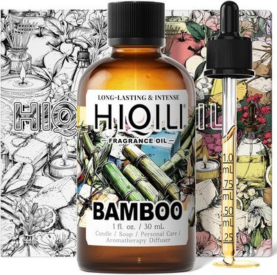 HIQILI Bamboo Fragrance Oil 1oz Candle Soap Air Freshener