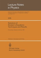 Solutions Of Einstein's Equations: Techniques And Results C. Hoenselaers