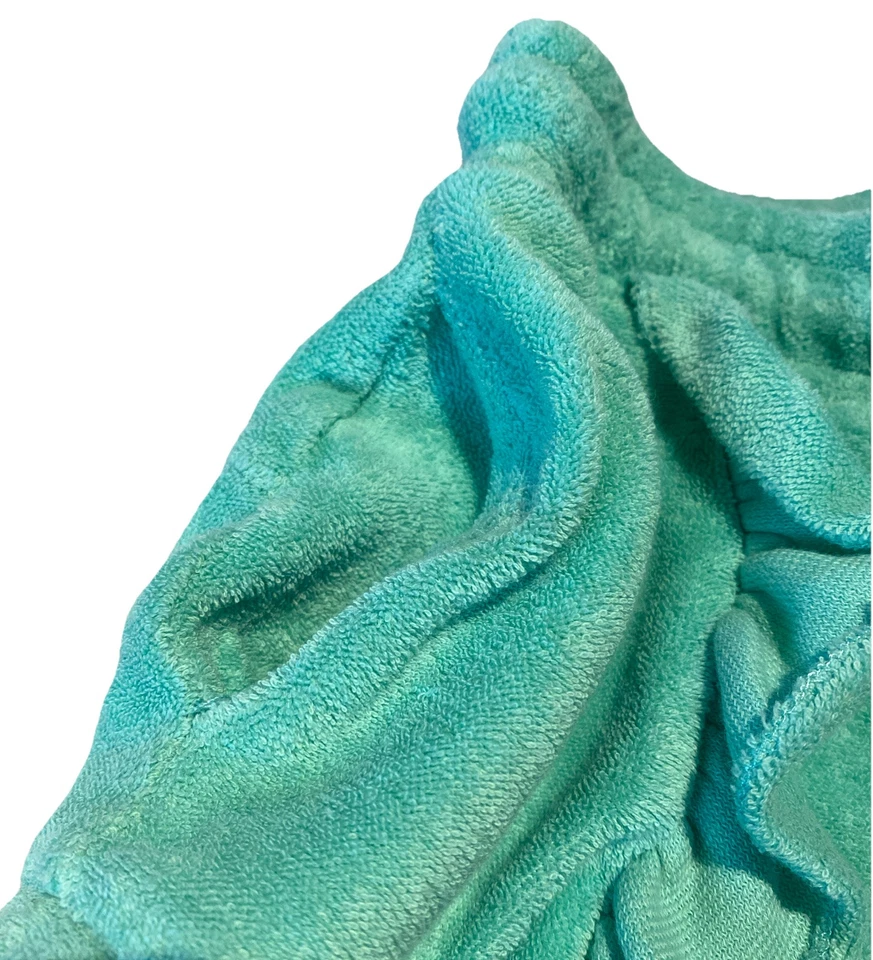 OILILY Girls Green Terry Ruffled Shorts 100% Organic Cotton Size 6 Worn Once! - Image 3 of 4