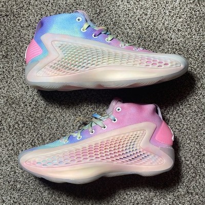Rare Adidas AE 1 ''Cotton Candy'' 3SSB PE Player Exclusive Shoes SIZE 4 IH0059