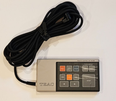 Vintage TEAC RC-95 Wired Remote Control Unit for V95-RX
