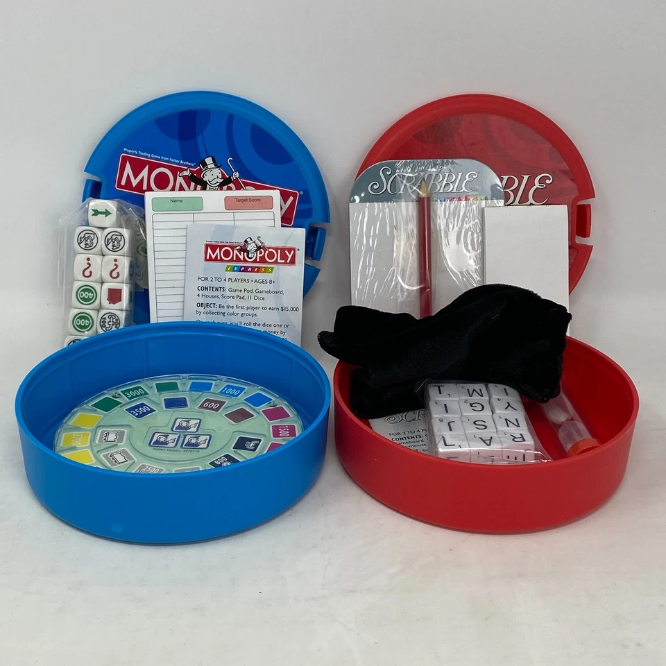 (2) EXPRESS Games: Monopoly & Scrabble OPEN BOX - Image 2 of 2