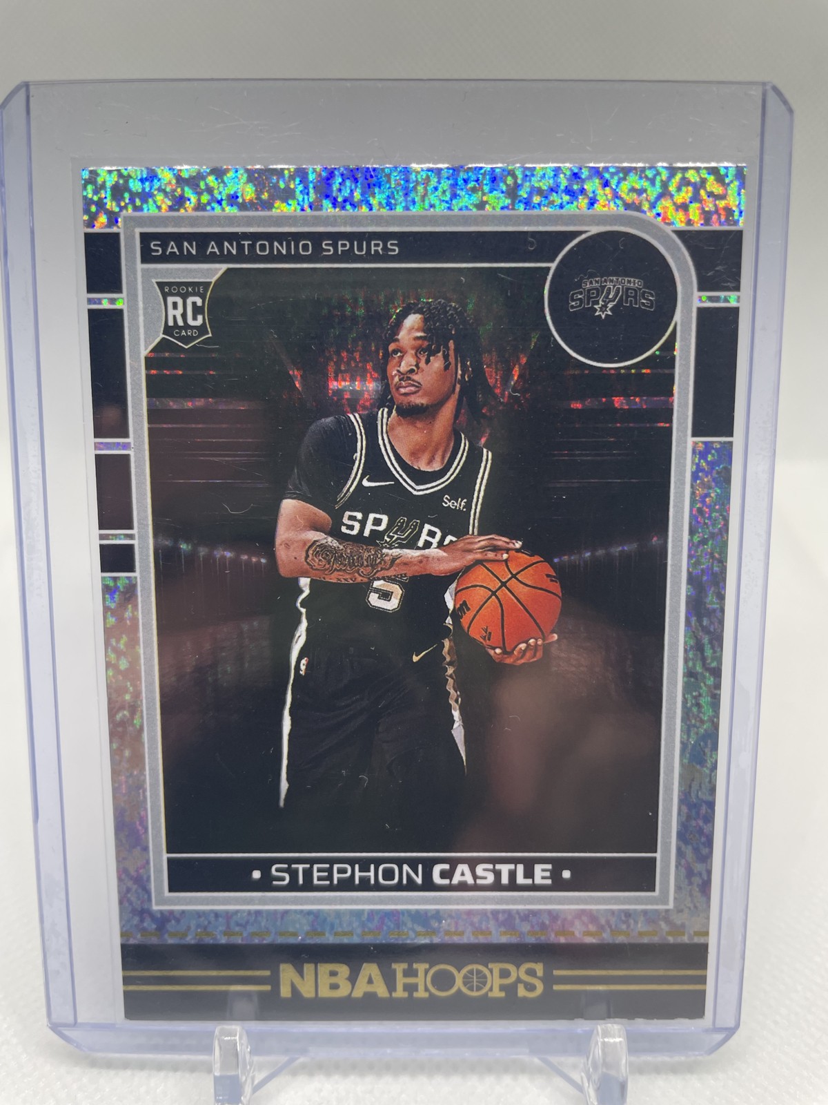 2024-25 Panini Nba Hoops - Rookies Stephon Castle #234 Texture (RC)