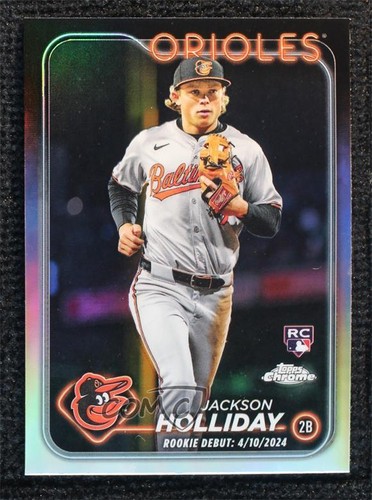 2024 Topps Chrome Update Debut Refractor Jackson Holliday #USC89 Rookie RC
