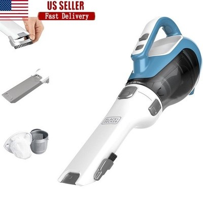Cordless Hand Vacuum Multi-Surface Pet Hair Cleaner Crevice Tool Flip-Up Brush