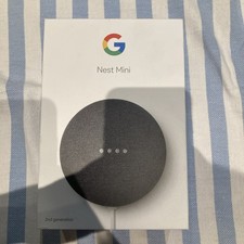 Google Nest Mini (2nd Generation) Smart Speaker - Charcoal