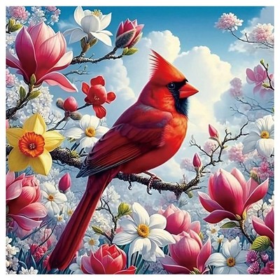 Cardinal Diamond Painting Kits for Adults, Diamond Art Kits for Beginners, DI...