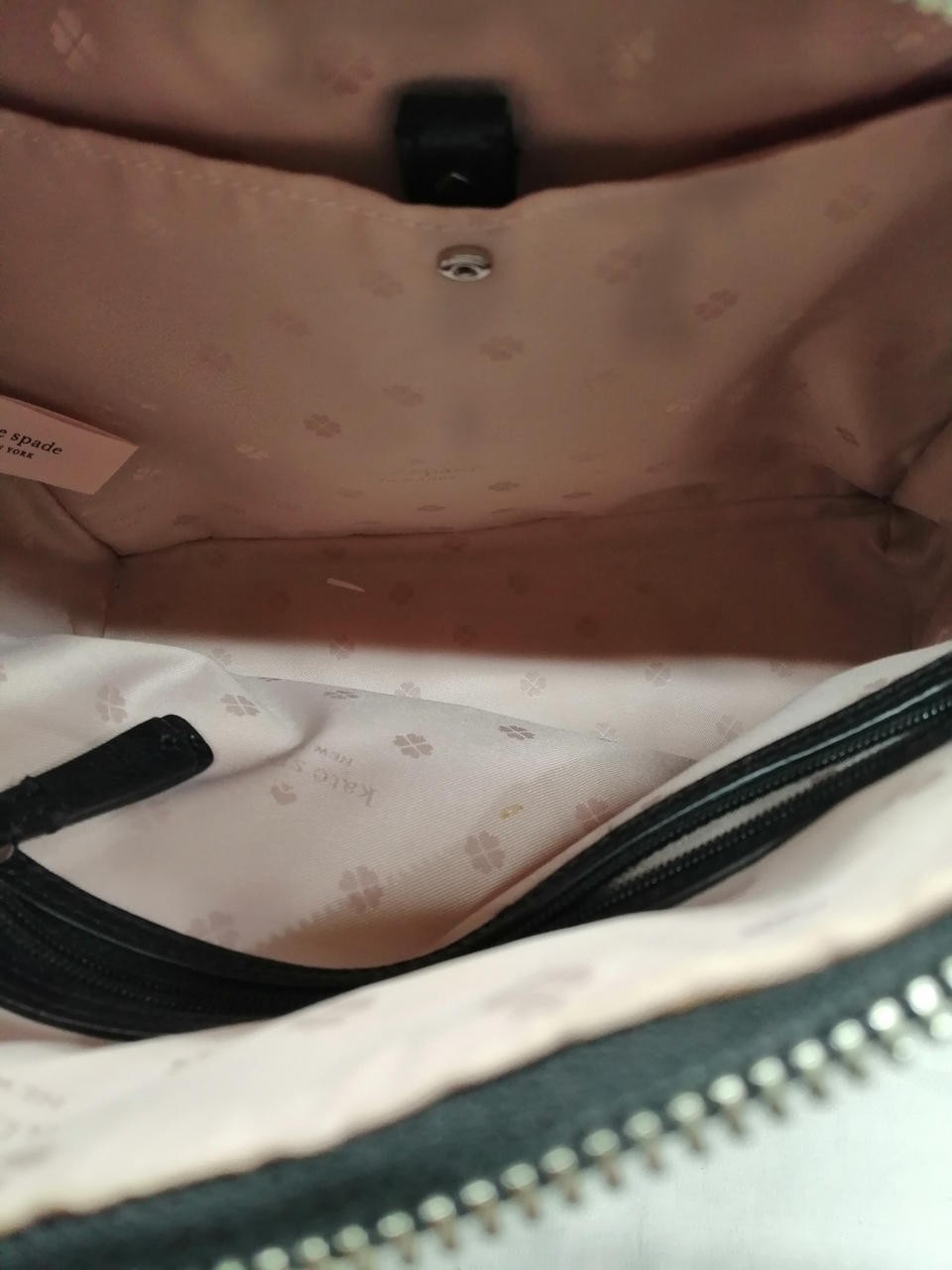 Leather Backpack Model BLK KATESPADE - image 6