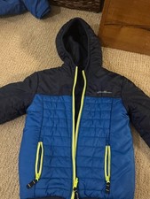 Size 5/6 Youth Eddie Bauer Fleece Lined Coat
