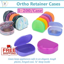 Dental Retainer Boxes Denture Case Containers Box 1-300 Retainer/Box Invisalign