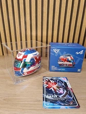 MINI HELMET 1/2 - PIERRE GASLY HELMET - ALPINE F1 2023 SILVERSTONE SIGNED